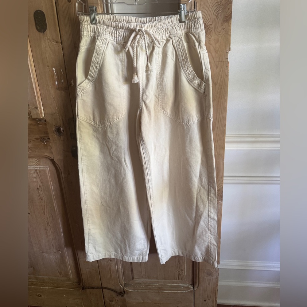 EUC We The Free Pull on Cropped Denim Pants XS - Picture 2 of 8